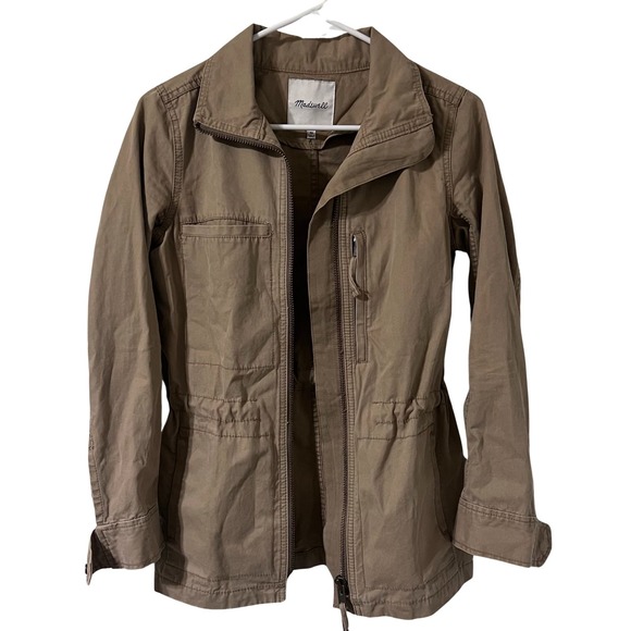 Madewell Fleet Jacket in Khaki - Picture 1 of 6